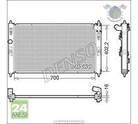 Radiatore acqua Denso per MITSUBISHI ASX