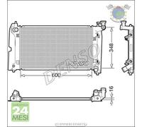Radiatore acqua Denso per TOYOTA COROLLA AVENSIS #t7