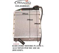 RADIATORE ACQUA JDM YANMAR ALBIZIA ABACA ALOES ROXY CON TAPPO