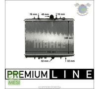 Radiatore acqua Mahle per CITROEN C5 I PEUGEOT 607 406