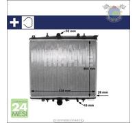 Radiatore acqua Mahle per CITROEN C8 PEUGEOT 807