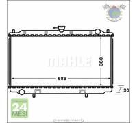 Radiatore acqua Mahle per NISSAN PRIMERA #ol