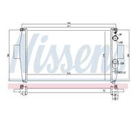 Radiatore Acqua Motore Adatto A per Iveco Quotidiano II Pritsche/Fahrgestell