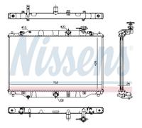 Radiatore Acqua Motore Adatto A per Mazda CX-5 Ke Gh 2.2 D Kf Skyactiv-D