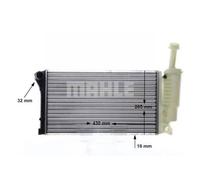 Radiatore acqua motore MAGNETI MARELLI 350213196200 per FIAT PANDA