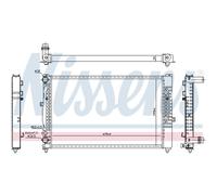 Radiatore Acqua Radiatore per Audi A4 VW Passat Variant 8D2 B5 8D5