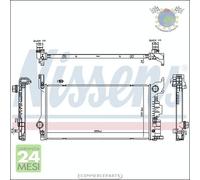 Radiatore acqua Nissens per POLESTAR VOLVO XC60 V90 V60 S90 S60