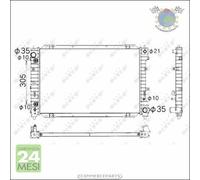 Radiatore acqua NRF per MAZDA TRIBUTE #r0