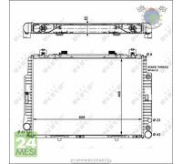 Radiatore acqua NRF per MERCEDES CLASSE S SEC/CL 600 500 420 400