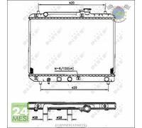 Radiatore acqua NRF per SUZUKI BALENO