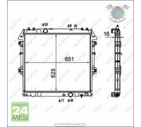 Radiatore acqua NRF per TOYOTA HILUX bdx