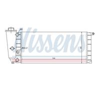 Radiatore Acqua Per Fiat Panda Lancia Y10 141 750 1000 I.E. CAT 141A 1100