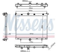 Radiatore Acqua per Opel Corsa F Corsa-E Mokka Peugeot 208 II 1.2