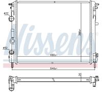 NISSENS 607085 Radiatore motore