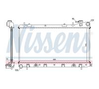 NISSENS Radiatore motore