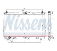 Radiatore Acqua Radiatore Motore Adatto A per Hyundai Santa Fé i, Sm 2.0 Crdi