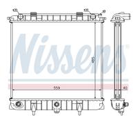 Radiatore Acqua Radiatore Motore Adatto A per Land Rover Range LP 2.5 Td