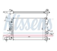 Radiatore Acqua Radiatore Motore Adatto A per Opel Astra