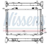 Radiatore Acqua Radiatore Motore Adatto Per Mercedes E-Class T-Modello S210