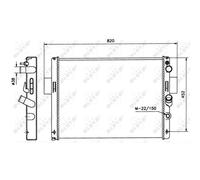 Radiatore Acqua Radiatore Motore Compatibile Per IVECO DAILY II BUS