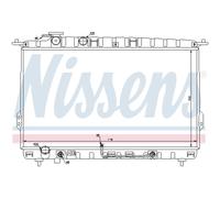 Radiatore Alette di raffreddamento saldate 67027 NISSENS per HYUNDAI KIA