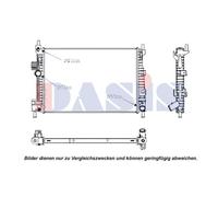 Radiatore Acqua Radiatore Motore Per Mazda 3 Ford Grand C-Max BL DXA/CB7 DXA/CEU