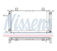 NISSENS 64059A Radiatore motore