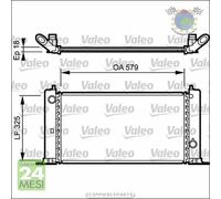 Radiatore acqua Valeo per FIAT STILO