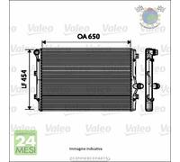 Radiatore acqua Valeo per MERCEDES CLASSE GL 500 400 350 63 M ML GLE AMG 450 25