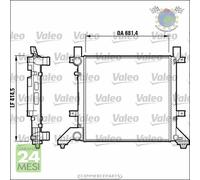 Radiatore acqua Valeo per VW LT 28-46 28-35