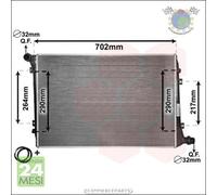 Radiatore acqua VanWezel per AUDI A3 SEAT TOLEDO III ALTEA SKODA SUPERB VW PASS