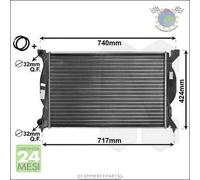 Radiatore acqua VanWezel per AUDI A6 A4 SEAT EXEO