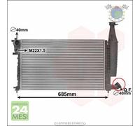 Radiatore acqua VanWezel per CITROEN BERLINGO PEUGEOT RANCH #m8