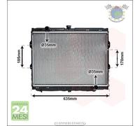 Radiatore acqua VanWezel per HYUNDAI GALLOPER