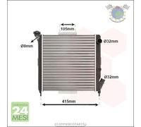 Radiatore acqua VanWezel per RENAULT SUPER RAPID 11 9 5