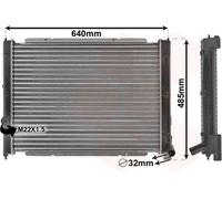 Radiatore Acqua Volkswagen Transporter III 1979-1992 ORIGINALE
