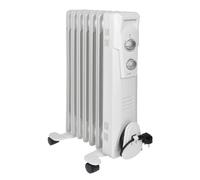 Radiatore ad olio 7R 1500W Clatronic RA3735-bianco - Nouvo