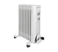 Radiatore ad olio 9R 2000W Clatronic RA 3736 Bianco - Nouvo