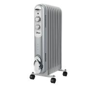 Ardes AR4R09S stufetta elettrica - Radiatore a olio Interno Nero, Grigio, Bianco 2000 W