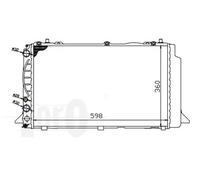 Radiatore Alette di raffreddamento montate meccanicamente 003-017-0011 ABAKUS