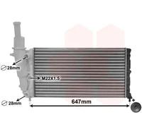 VAN WEZEL 17002140 Radiatore motore