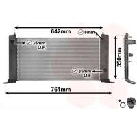 Radiatore Fiat Stilo 1.2 - 1.4 - 1.6 Benzina Dal '01 IN POI. NUOVO