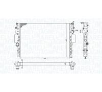 MAGNETI MARELLI 350213183800 Radiatore motore