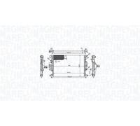 MAGNETI MARELLI 350213215900 Radiatore motore