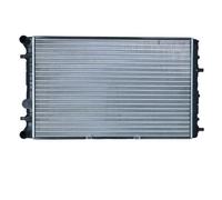 Radiatore Alette di raffreddamento montate meccanicamente 50141 NRF per VW