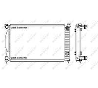 Radiatore, raffreddamento motore NRF 50543A