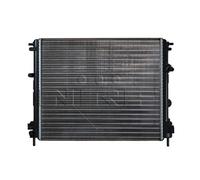 Radiatore Alette di raffreddamento montate meccanicamente 53210 NRF per RENAULT