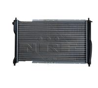 Radiatore Alette di raffreddamento montate meccanicamente 53253 NRF per DAEWOO