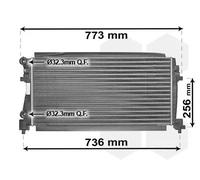 VAN WEZEL 58002340 Radiatore motore