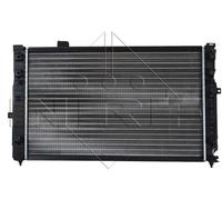 Radiatore Alette di raffreddamento montate meccanicamente 58259 NRF per AUDI VW